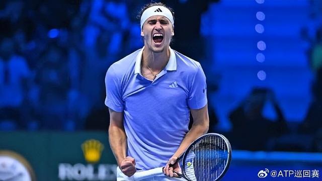 ATP总决赛险胜年终总决赛，兹维列夫扛起全队